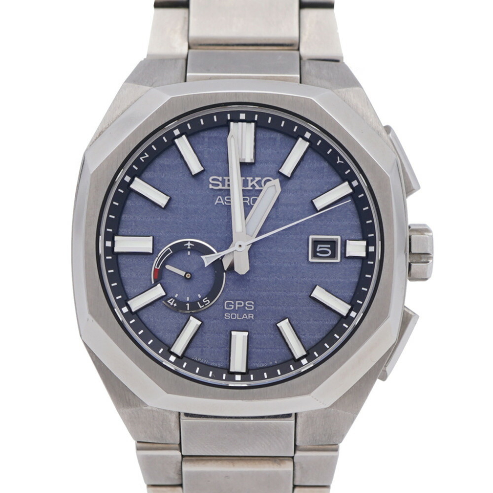 Seiko Astron Nexter SBXD013 / 3X62-0AA0 Radio-Controlled Solar GPS Watch, Tit... - Picture 2 of 9